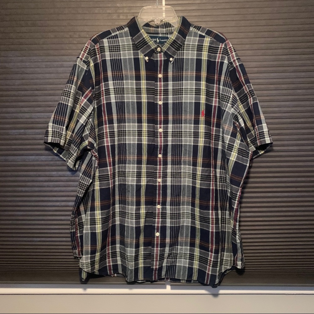 Ralph Lauren short sleeve button down shirt